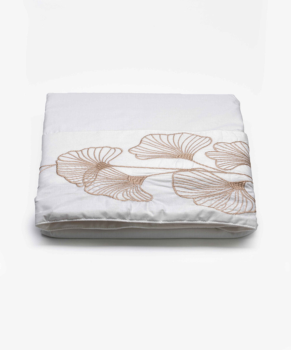 Embroidered Cotton Bedsheet (1 Bedsheet + 2 Pillowcases)