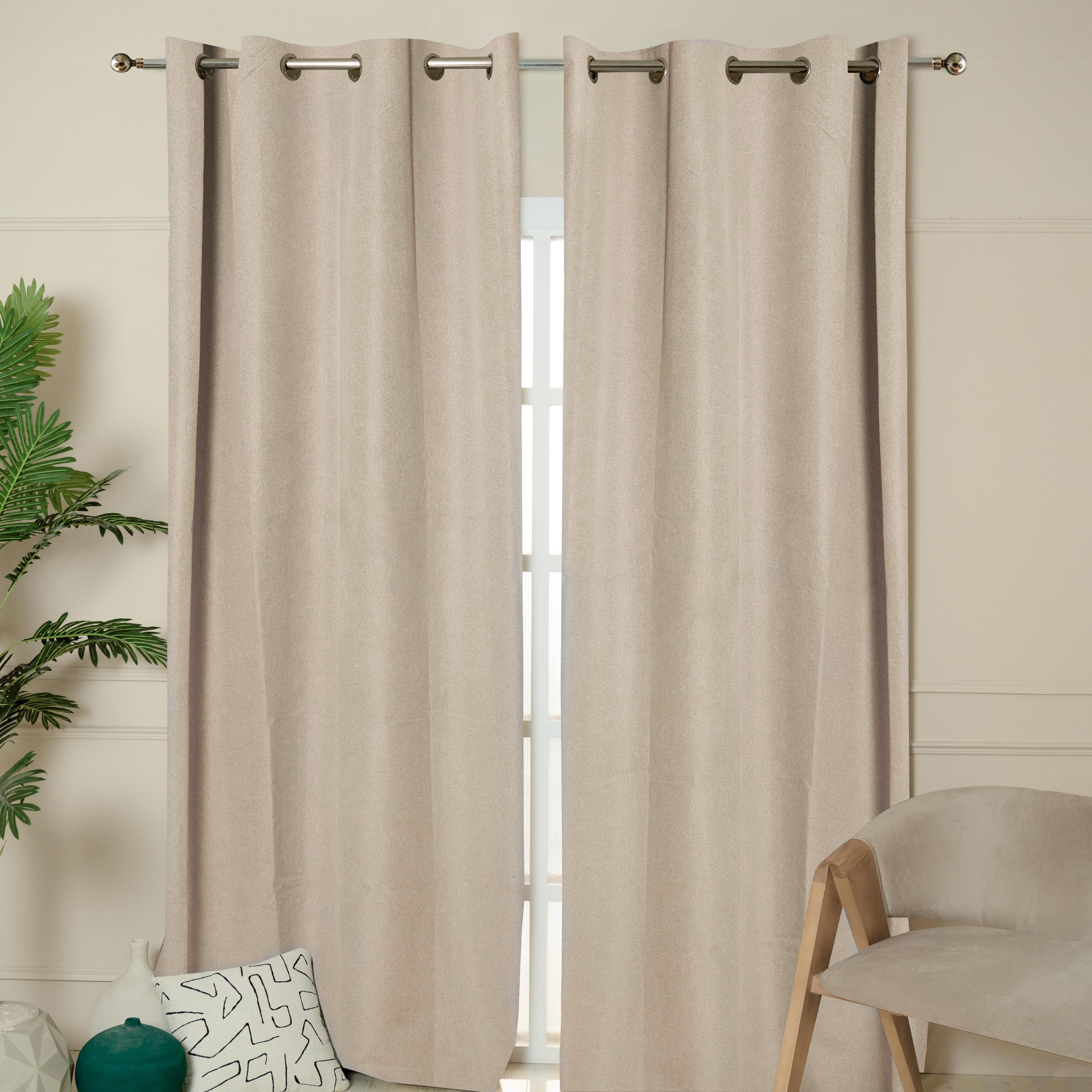 Double face linen black out 100%