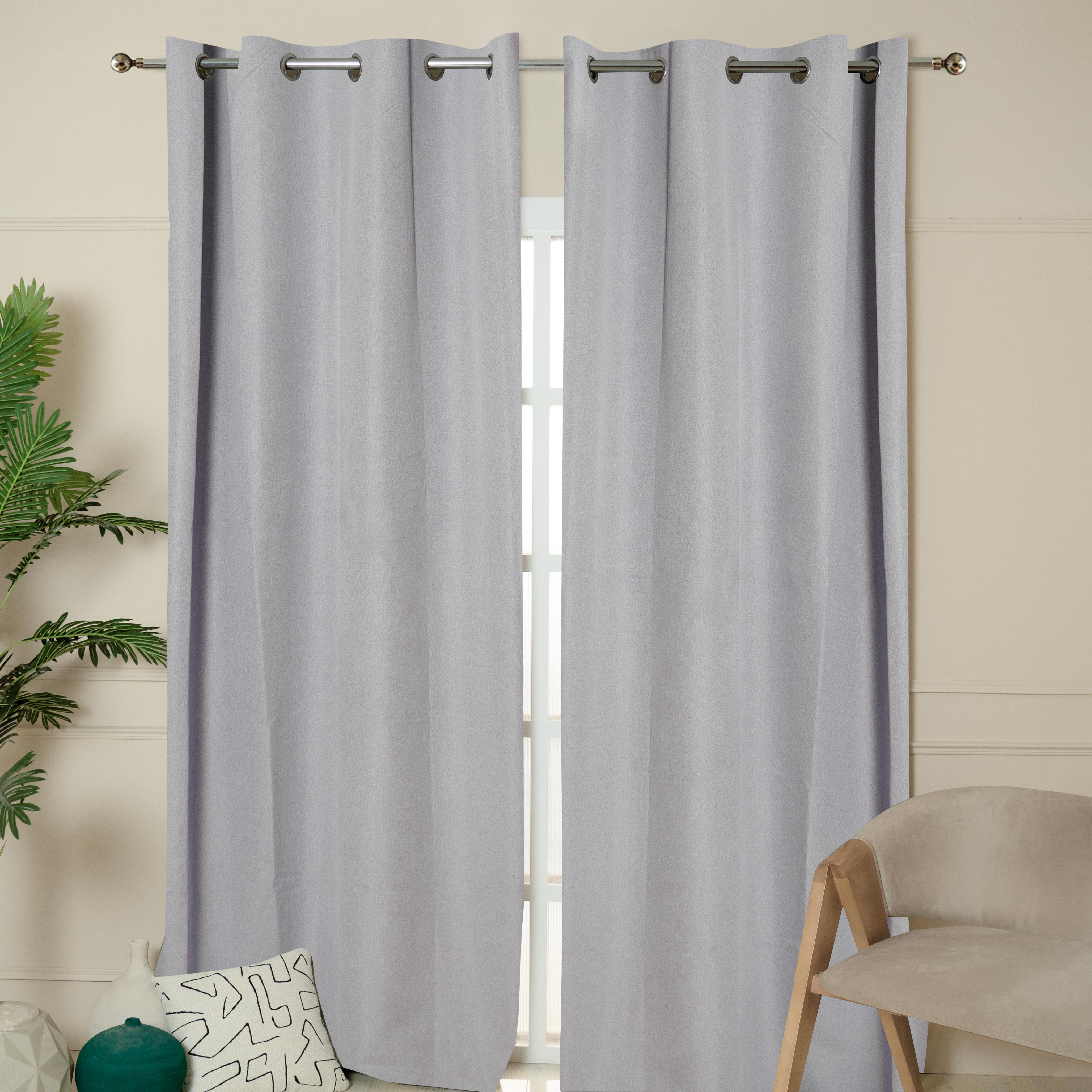 Double face linen black out 100%