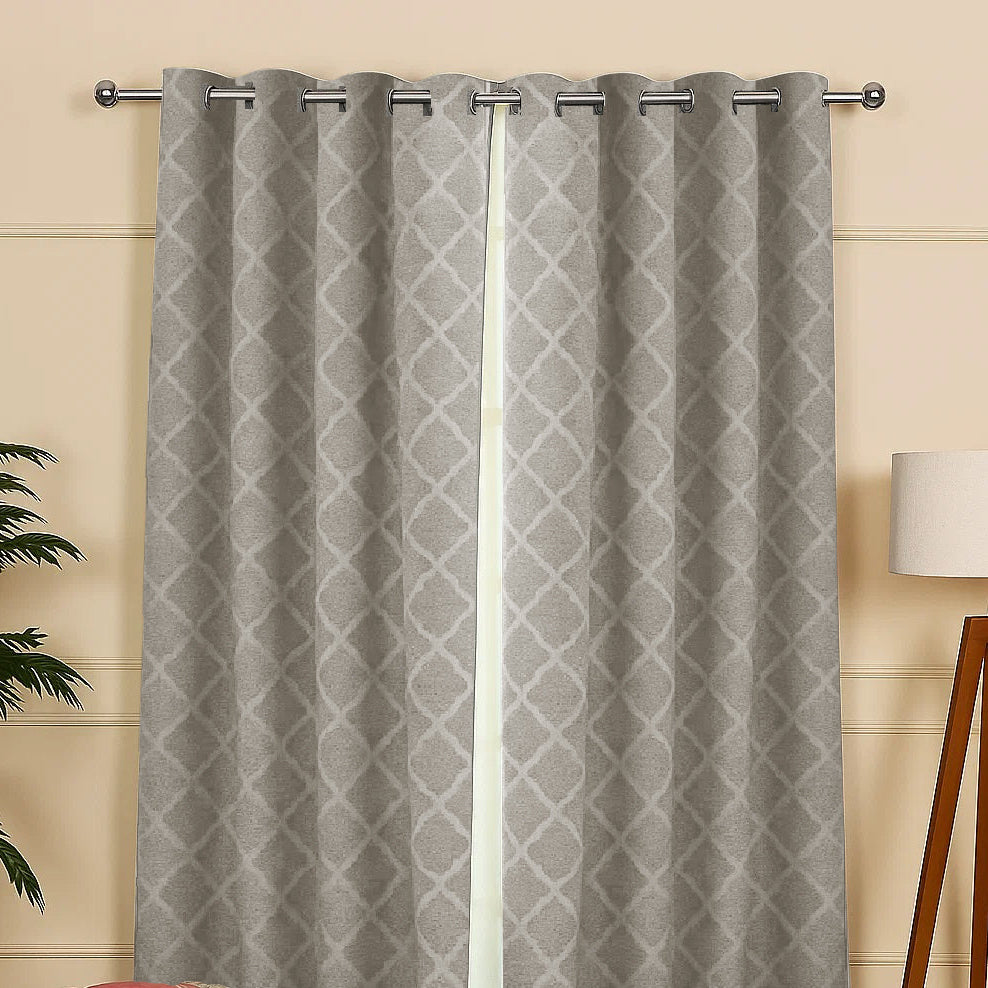 Chenille Blanca curtain 135*250 cm