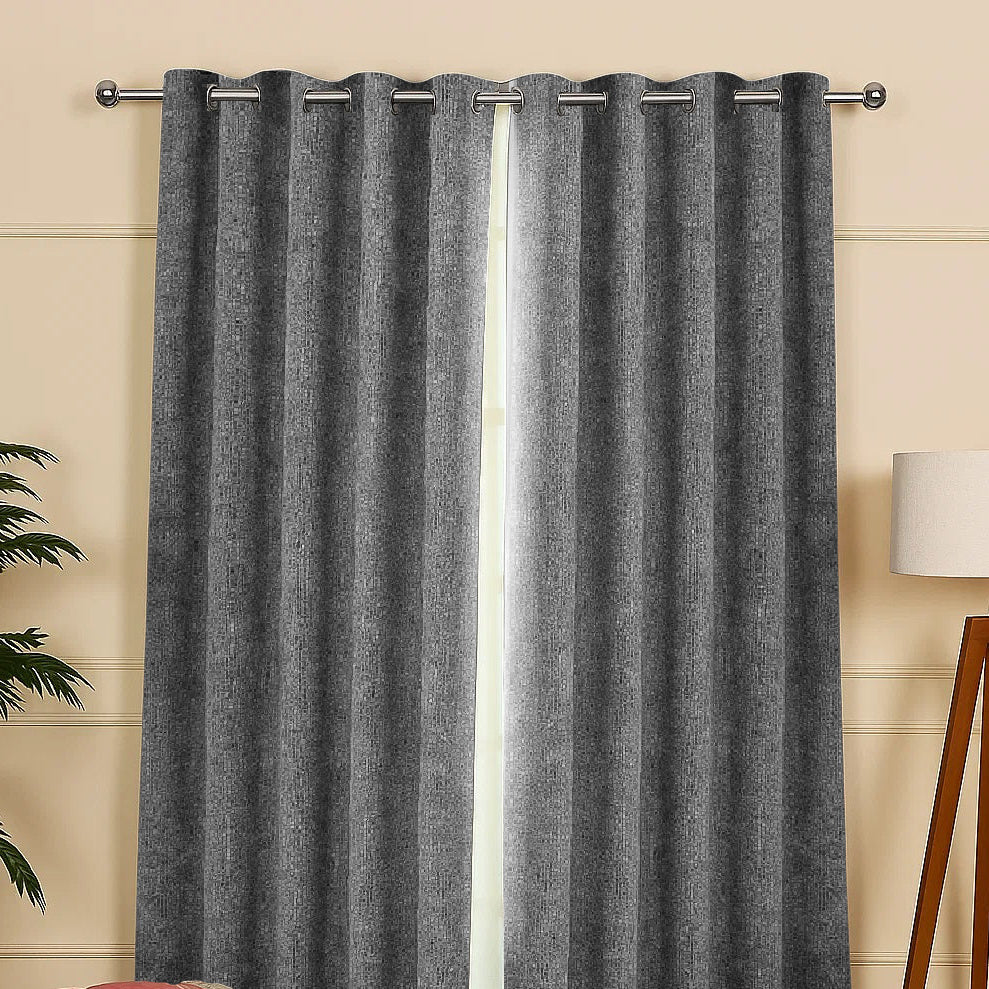 Plain Chenille curtains 130W*250H