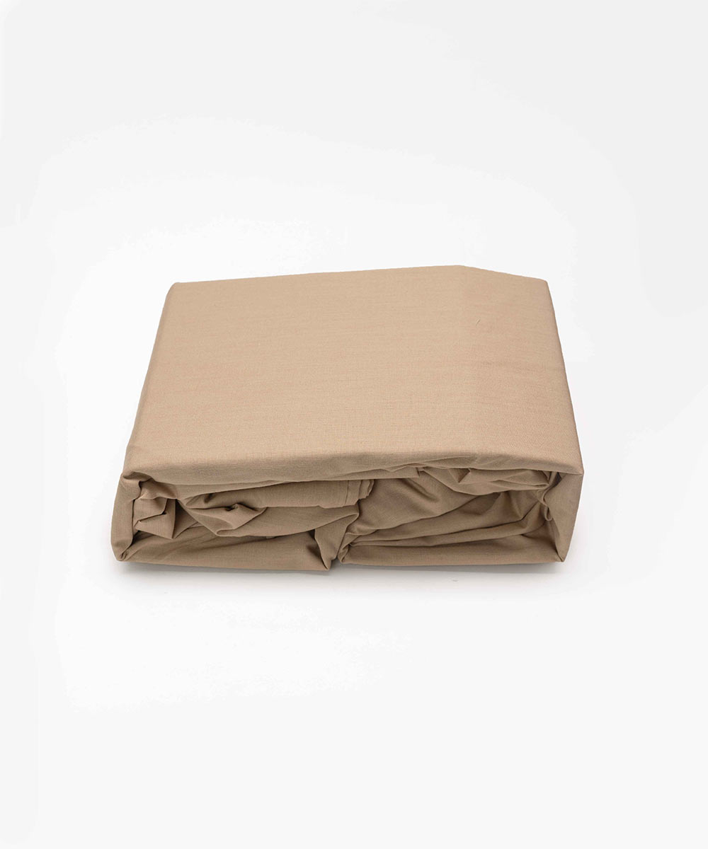Plain Fitted Bedsheet 300TC (1 Bedsheet + 2 Pillowcases)