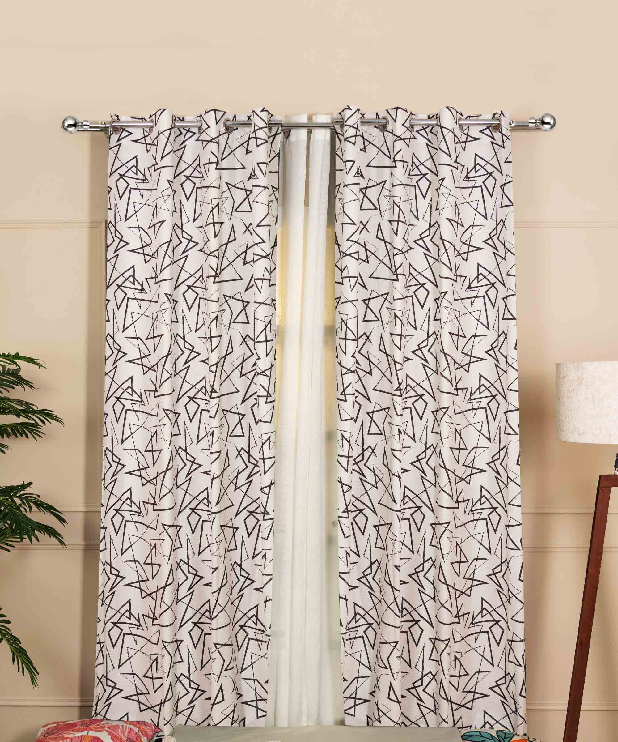 Printed Velvet Curtains - Model Printed Velvet