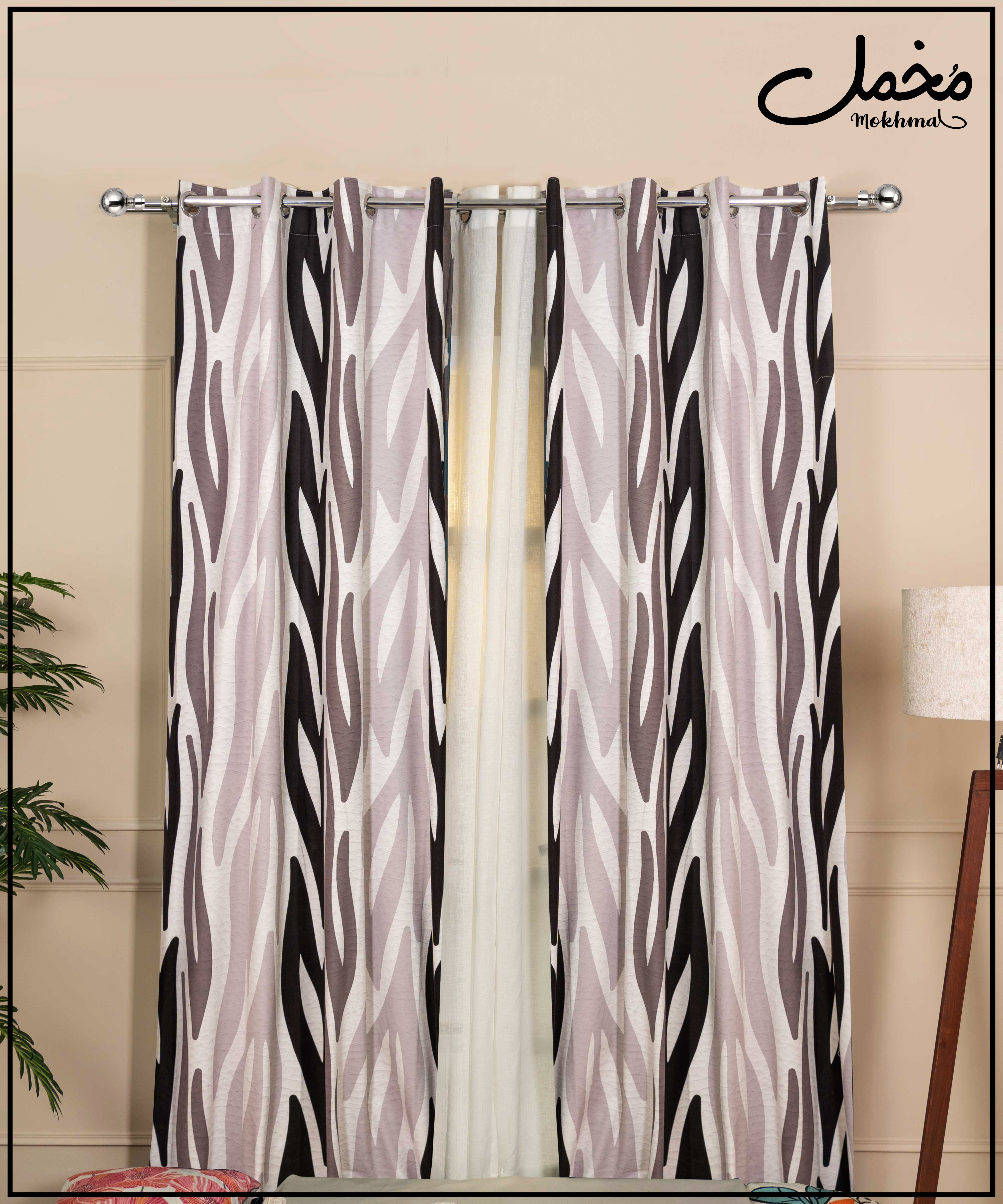 Printed Velvet Curtains - Model Printed Velvet