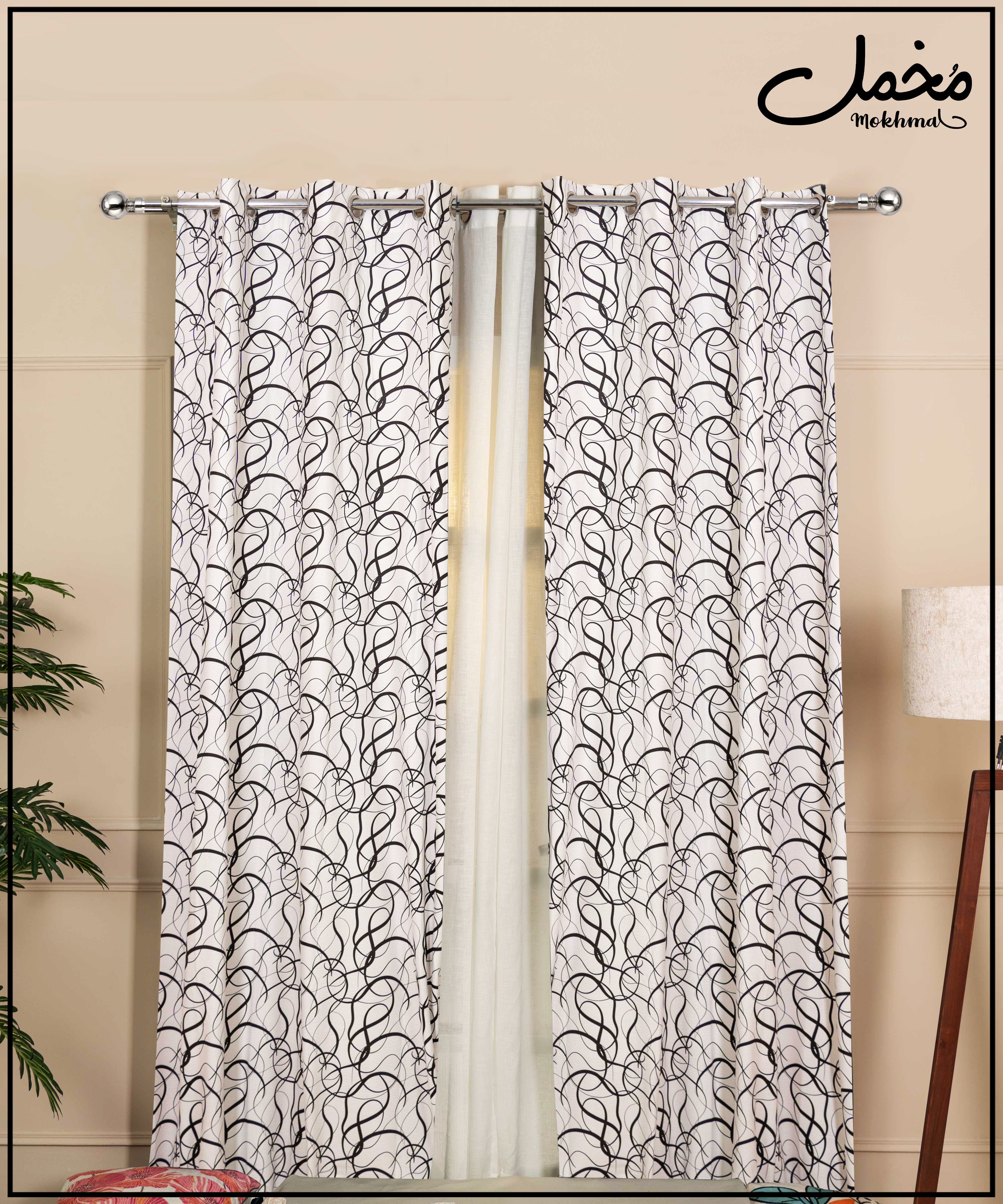 Printed Velvet Curtains - Model Printed Velvet