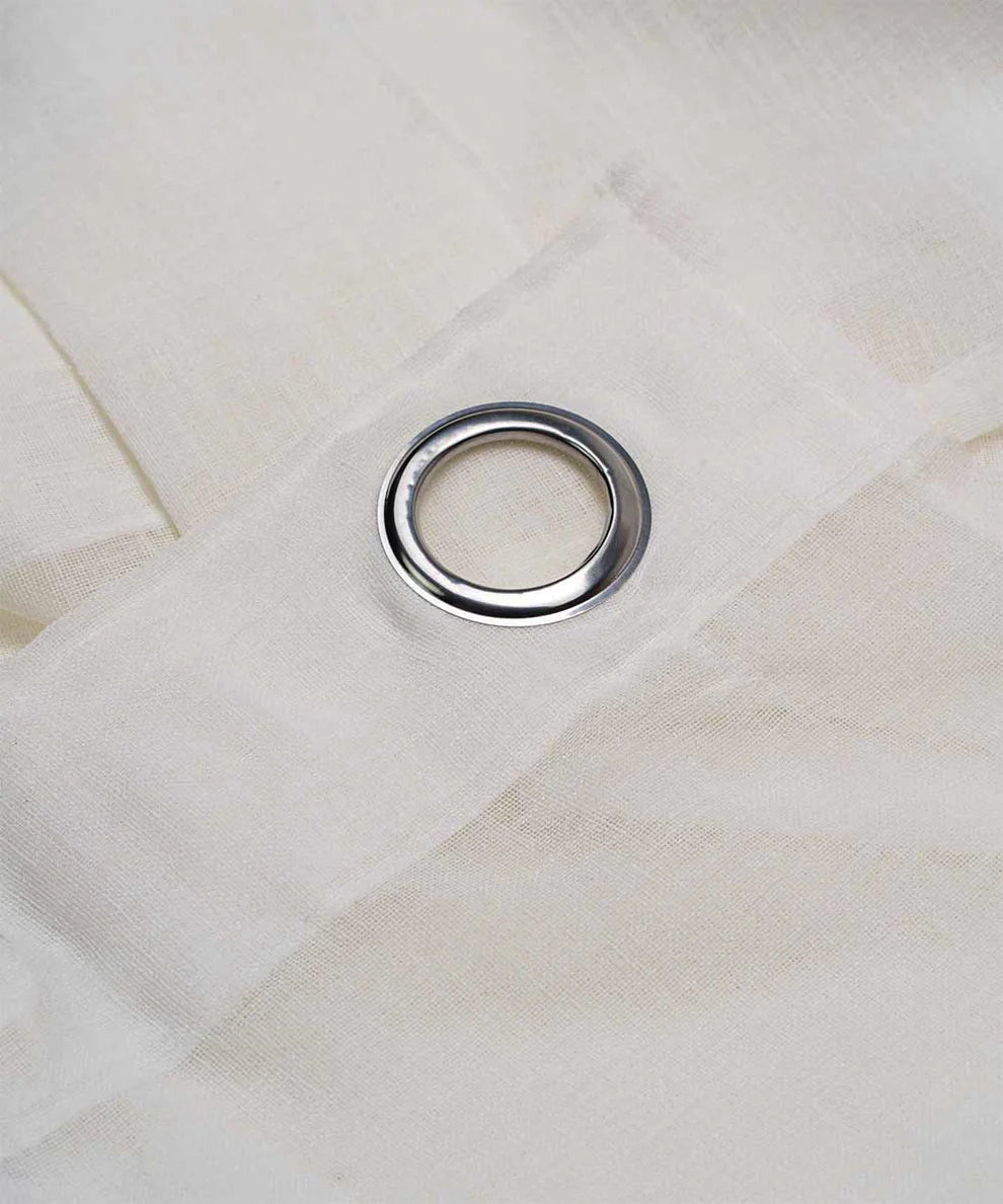 Linen Chiffon Curtains - Model Linen chiffon