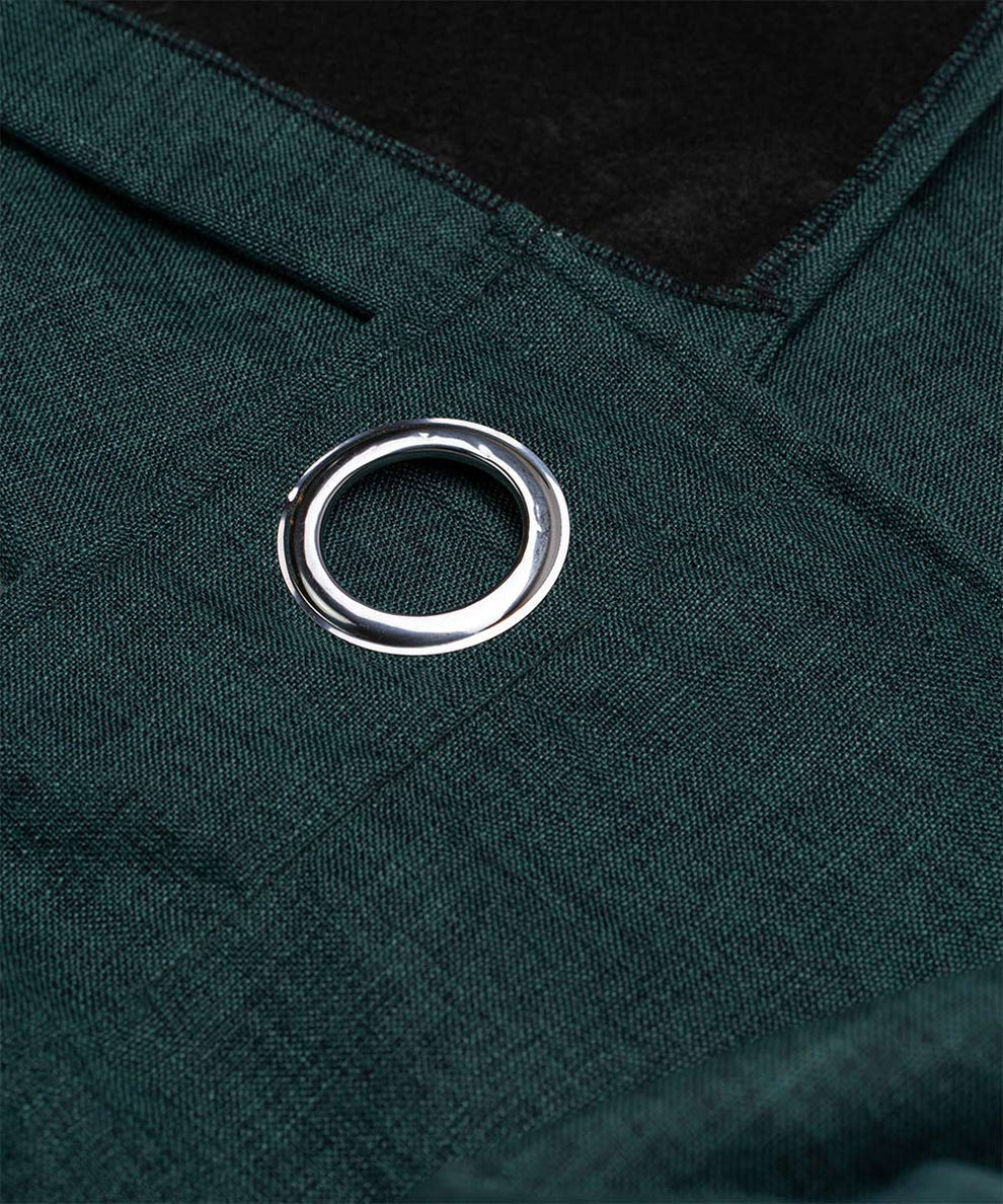 Modern Lined Linen Curtains - Light Blocking - Model Antalya