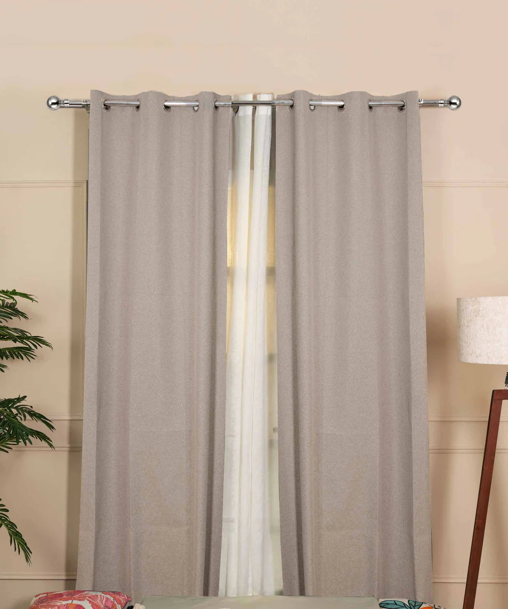 Linen Blackout Curtains - Model Linen Blackout