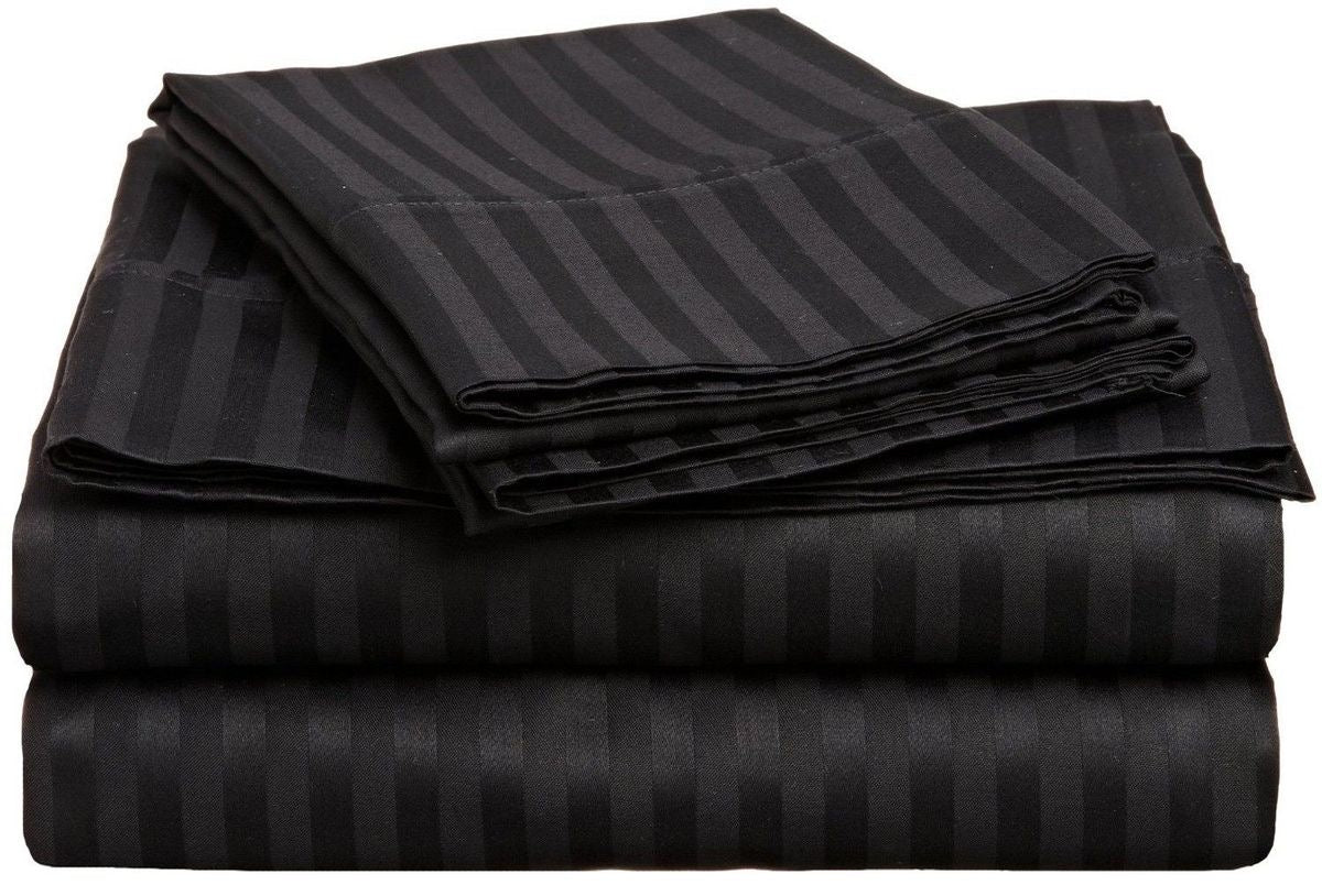 Striped Bedsheet + 2 pillow cases