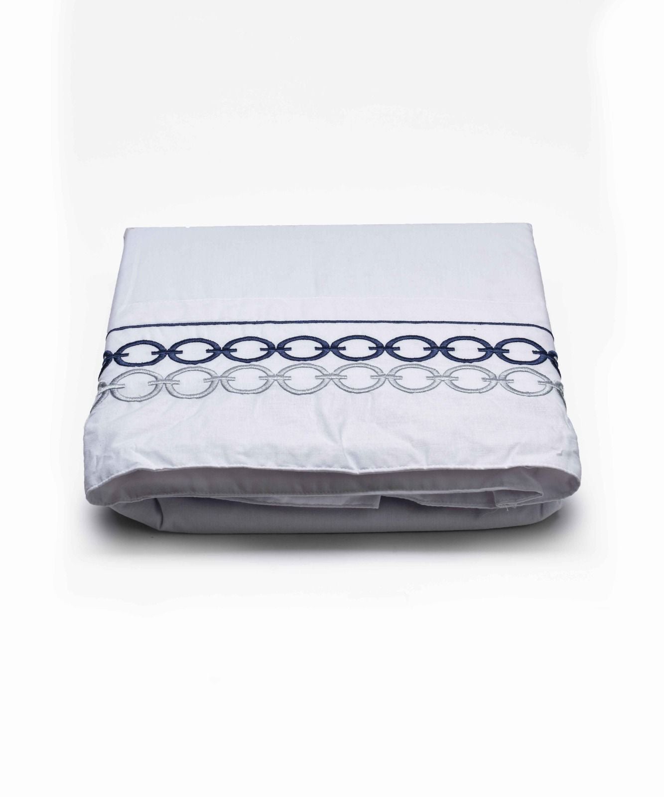 Embroidered Cotton Bedsheet (1 Bedsheet + 2 Pillowcases)