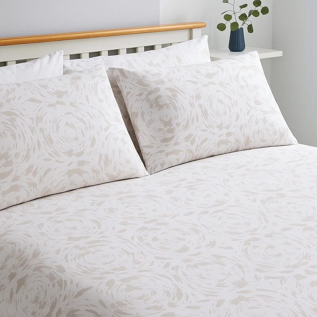 ملاية سرير قطن مطبوعة (ملاية سرير واحدة + 2 غطاء وسادة)