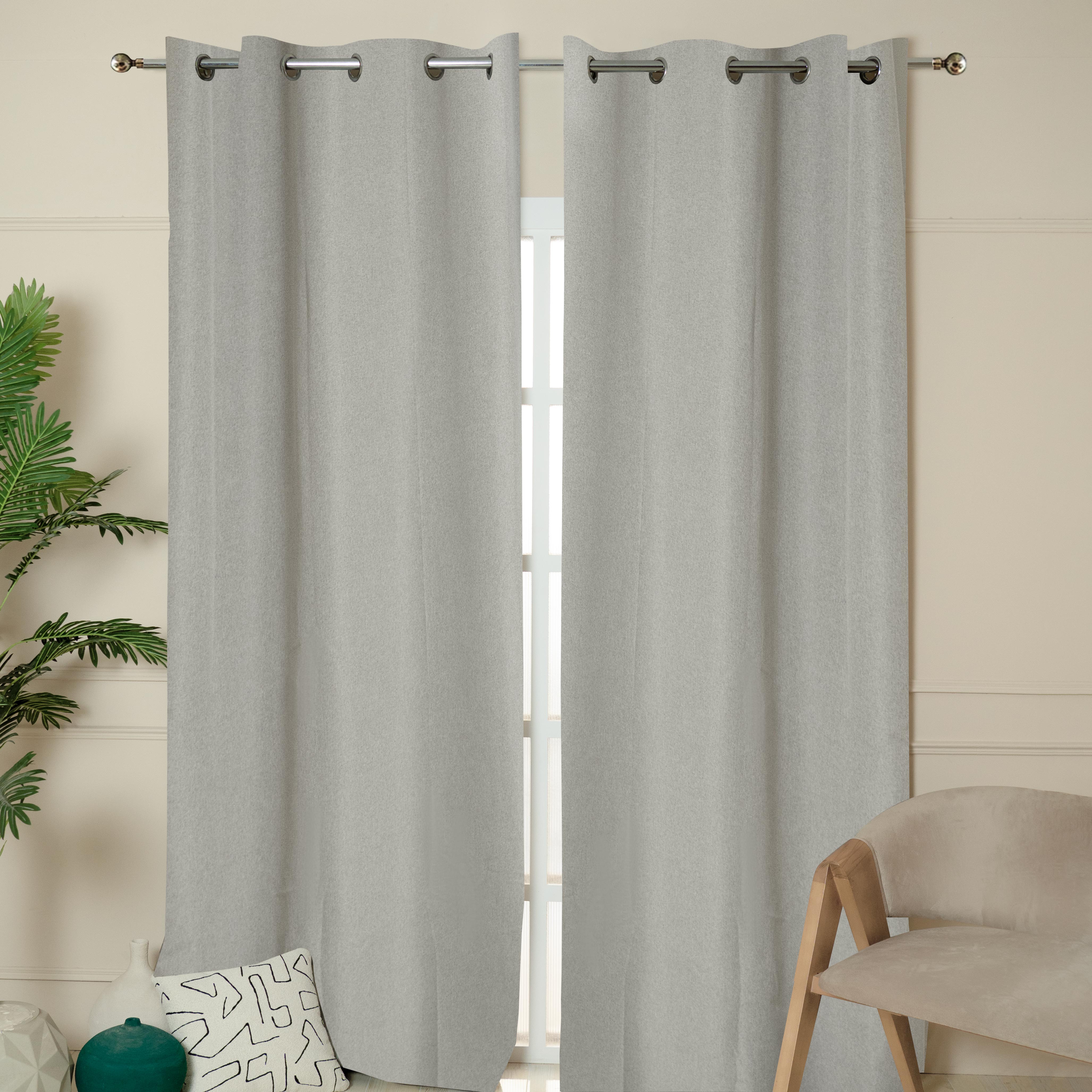 Double face linen black out 100%