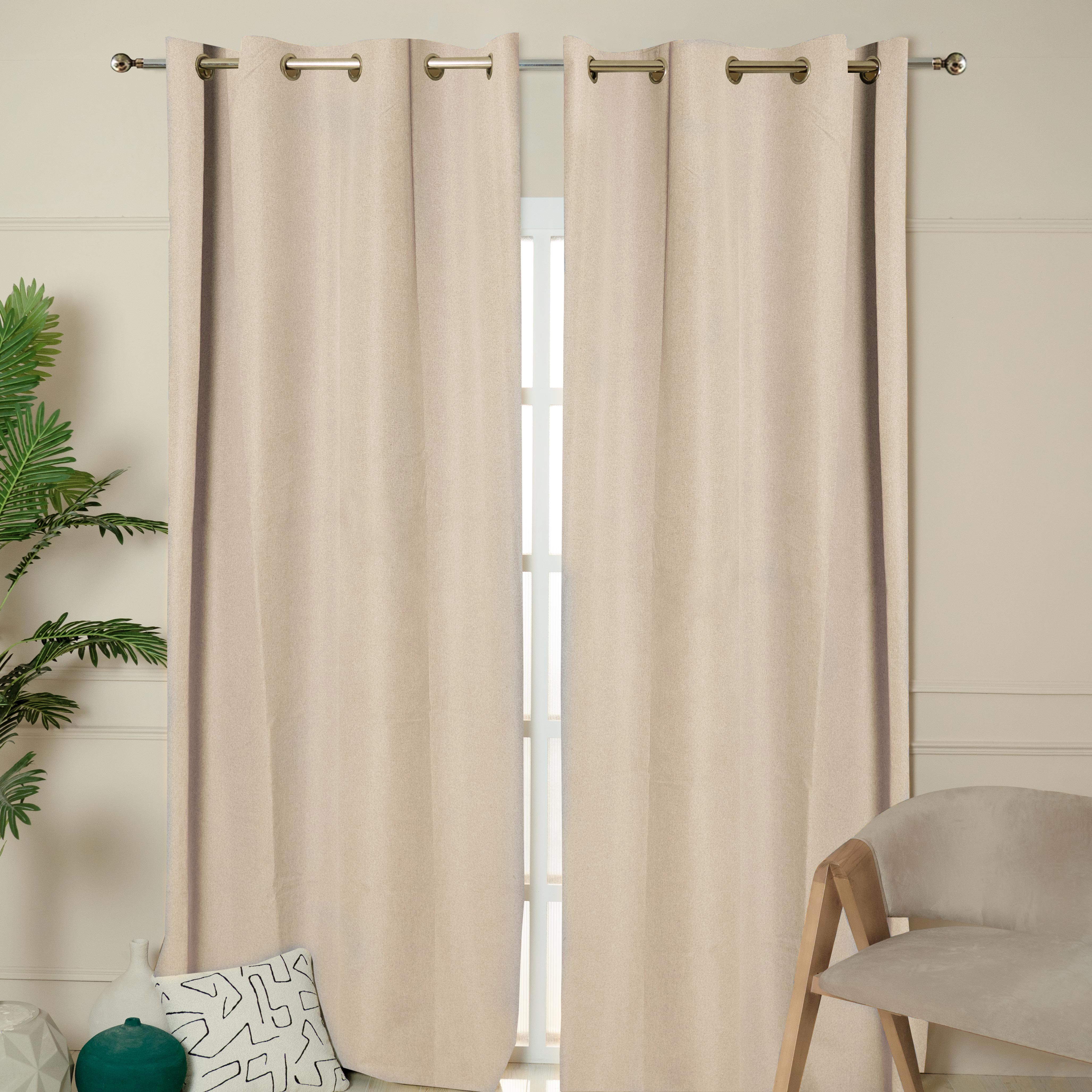 Double face linen black out 100%