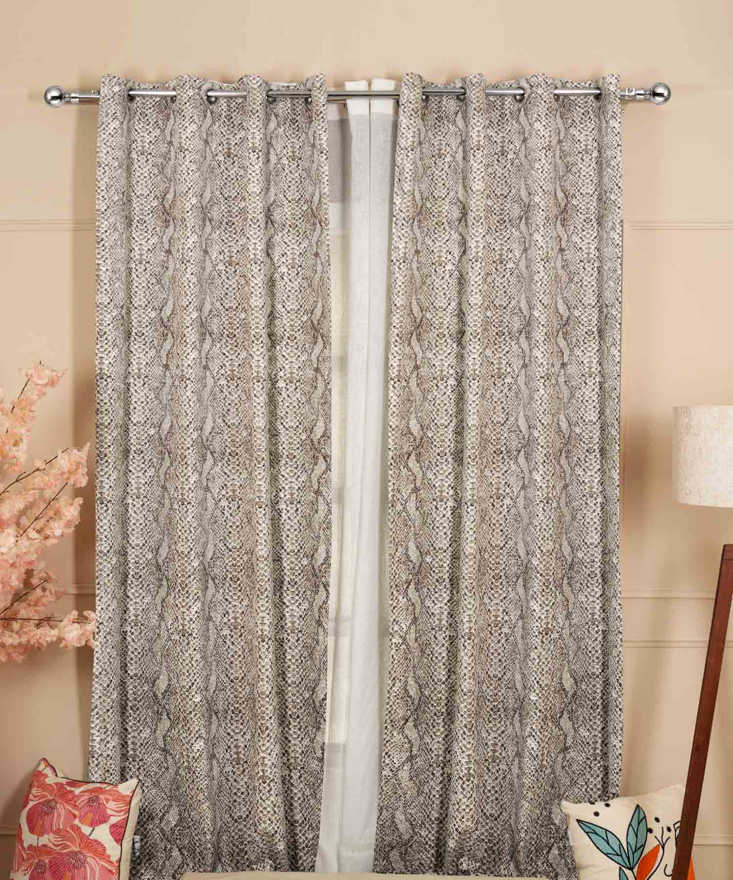 Booklet Linen Curtains - Model Snack