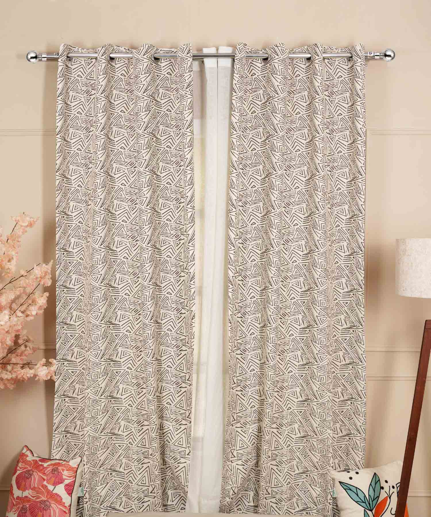 Booklet Linen Curtains - Model Snack
