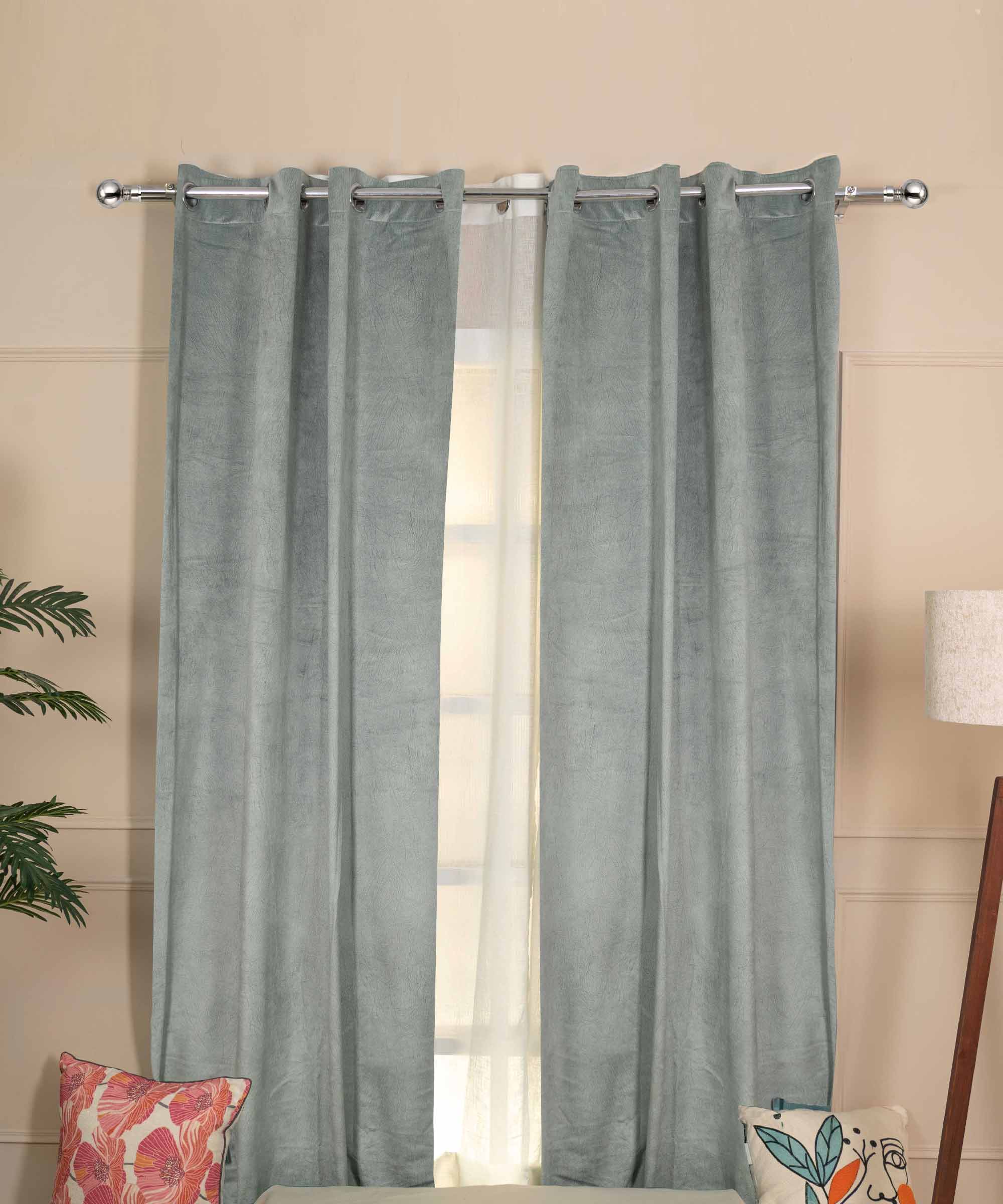 Suede Curtains - Light Blocking - Model chamois