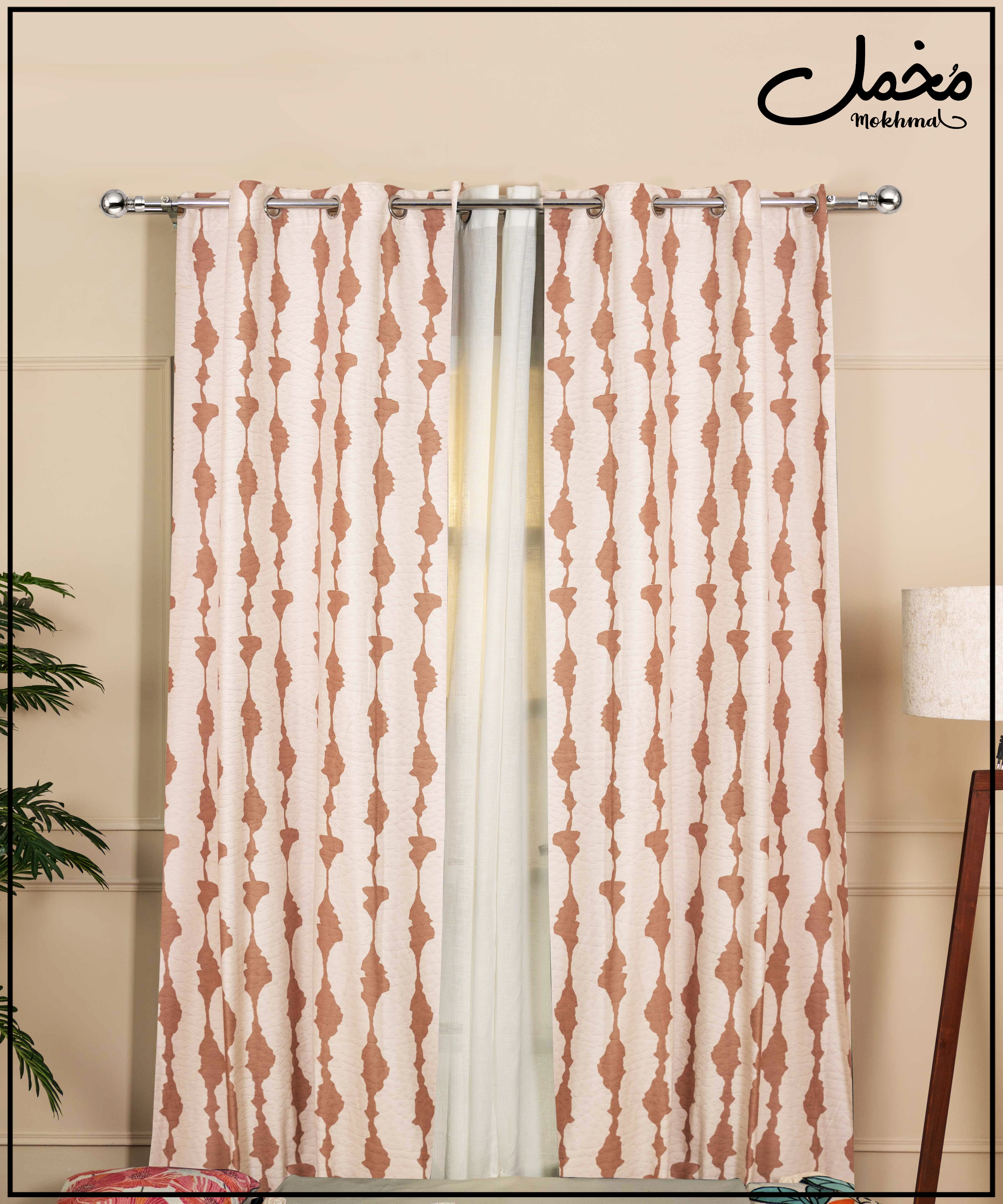 Printed Velvet Curtains - Model Printed Velvet