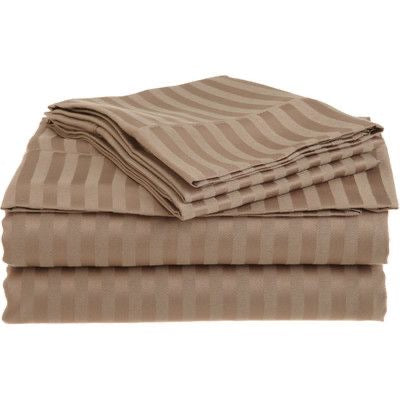Striped Bedsheet + 2 pillow cases