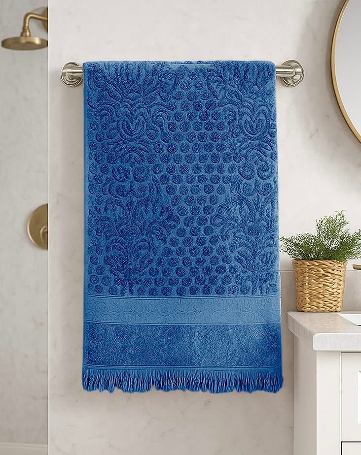 Viola Cotton Towel
