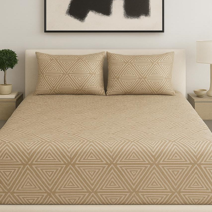 Microfiber printed Bedsheet- 120GSM