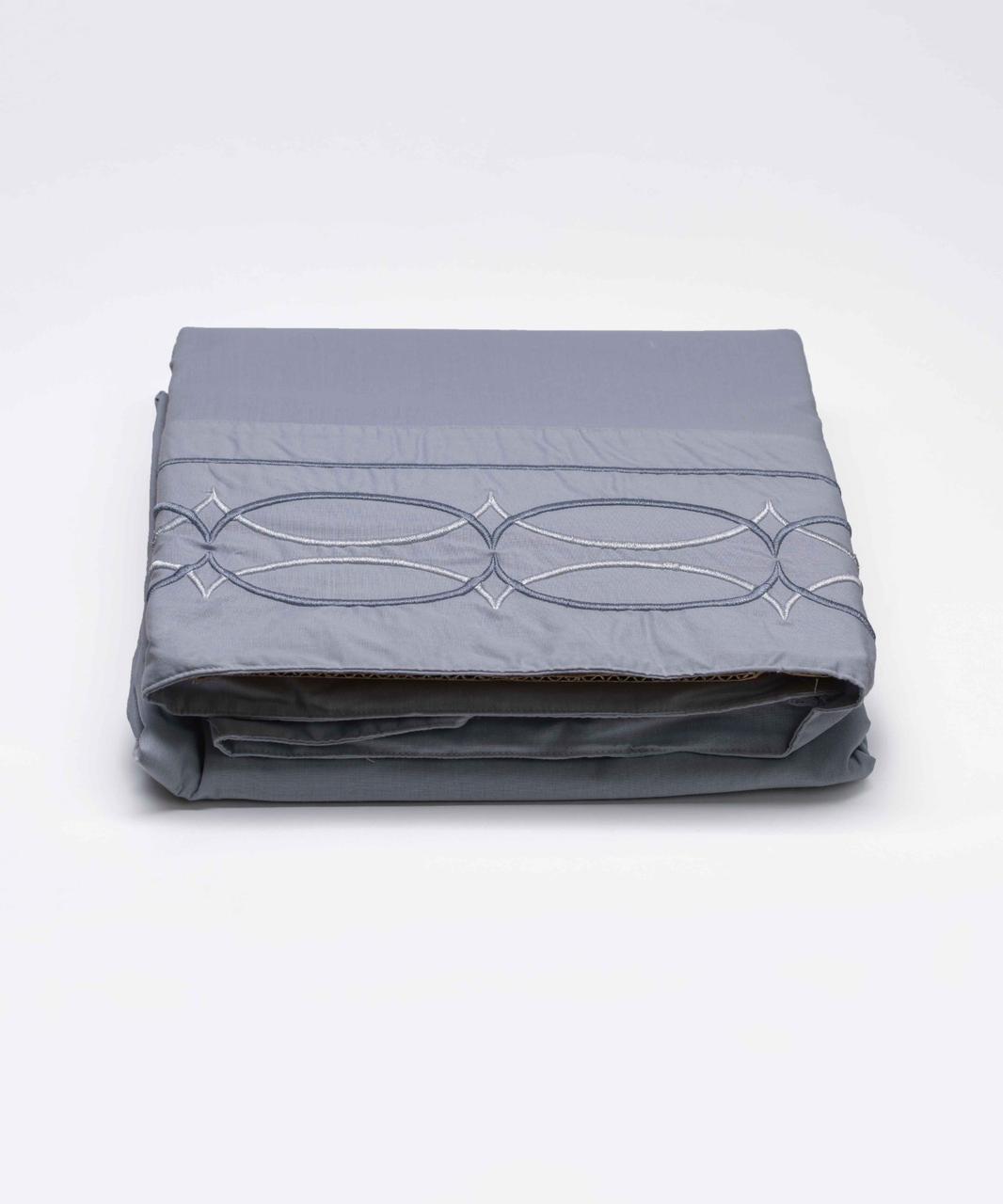 Embroidered Cotton Bedsheet (1 Bedsheet + 2 Pillowcases)