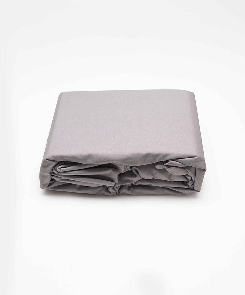 Plain Fitted  Bedsheet 300TC (1 Bedsheet + 2 Pillowcases)