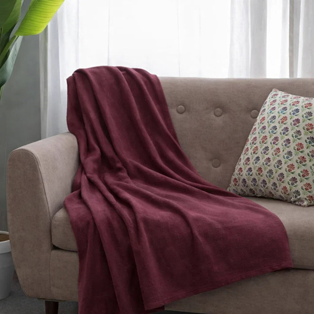 Plain Lightweight Blanket